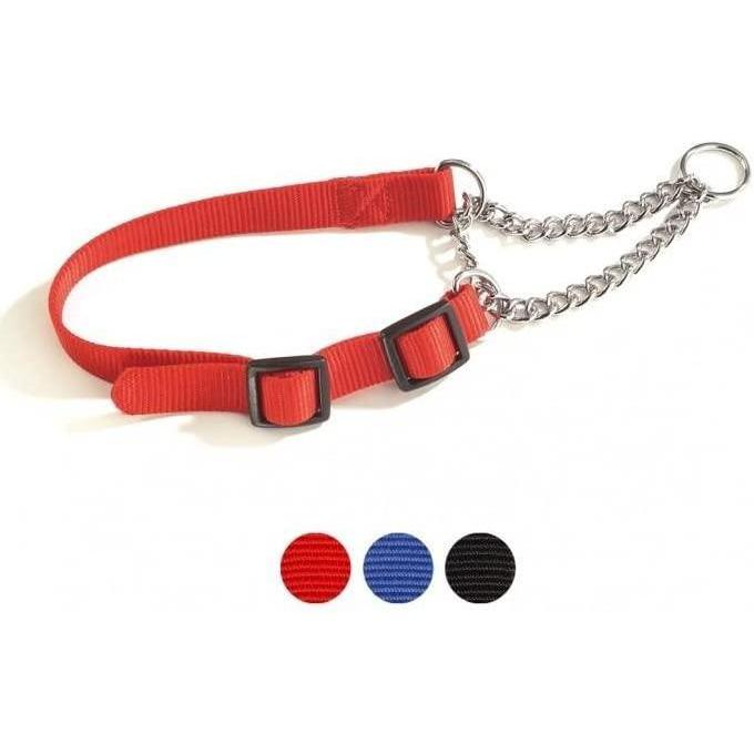 Camon Nylon S/St Blu 18X560MM Guinzagli E Collari per Cani Camon Nylon S/St Blu 18X560MM Guinzagli E Collari per Cani